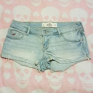 Hollister jean shorts